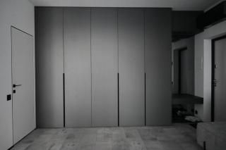Modern Dark Minimalist Apartment with Panoramic Views - 3