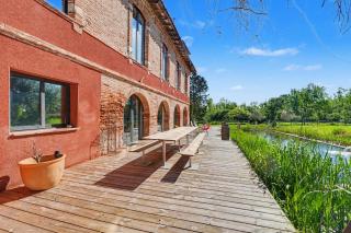 Château Fourclins Domaine privatif 16 personnes Parc & Bassin naturel Proche Toulouse - 4