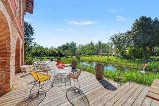 Château Fourclins Domaine privatif 16 personnes Parc & Bassin naturel Proche Toulouse - 1