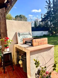 Villa 110m2, 7 pers, Jacuzzi , 3 chambres, terrain clos et arboré 2500m2 - 2
