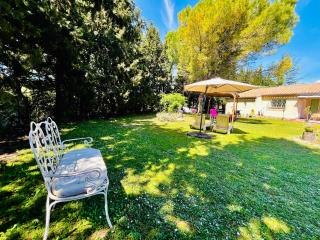 Villa 110m2, 7 pers, Jacuzzi , 3 chambres, terrain clos et arboré 2500m2 - 6