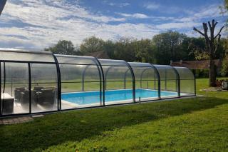 Havre de paix avec piscine, parc et campagne - 9