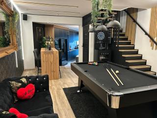 Maison 3 chambres, jacuzzi, billard, sauna, air soccer - 0