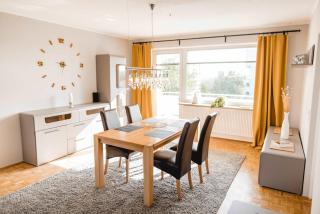 Große moderne Designer-Wohnung für Urlaub und Business - 3 Schlafzimmer, Küche, Büro, Terrasse und 2 kostenlose Parkplätze - 5