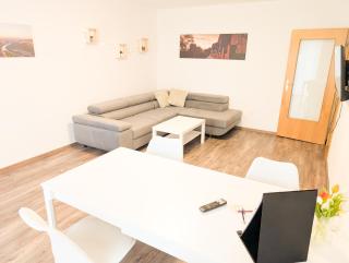 Urlaubsmagie Ferienwohnung Wiesengrün - direkt am Wanderweg - für 6P - 5