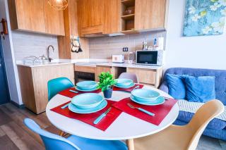 HOM I 1D1B, Wifi, Estacionamiento, Cerca del Centro y del Lago, Full Equipado - 9