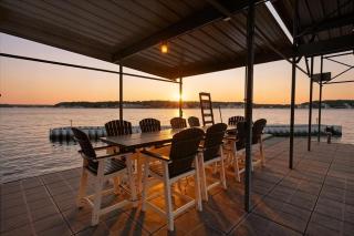 Cozy Digs Lake Lodge w/ 2 Decks, Game Room, Private Dock & Boat Slip - 3