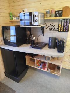 Tinyhouse direkt am See Angeln Ruderboot SUP Spa Sauna und Hot Tub - 3