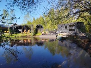 Schlaffass &Tiny am See direkt am See, Angelsteg, Sauna, Hot Tub - 8