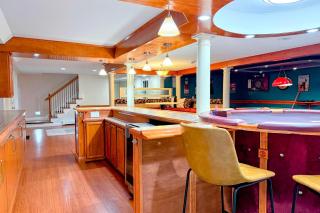 White Mountain Retreat with Theater, Fire Pit, Game Room and River Access - 8