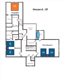 Gated Resort, 2 Homes, 9BR Ensuites, Slps27, Pool - 1