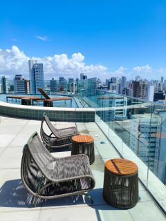 Flat Vista Mar em Boa Viagem - Moderno, Completo e perto do Aeroporto - 6