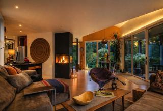 Modern Glass House with Firepit, Views & Private Retreat - 6