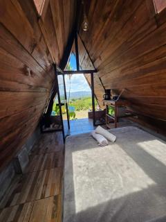 Hastinapura Romantic A-Frame Cabin with Jacuzzi - 3