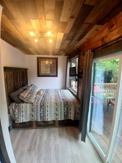 Serene Forest Retreat Home with Waterfall Pool, Creek & canoe Access near Houston, Grimes County, Texas - 8