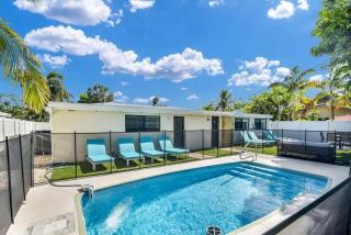Stylish Surf-Themed Beach House with Private Pool Near Pompano Beach Pier, Pompano Beach Florida - 8