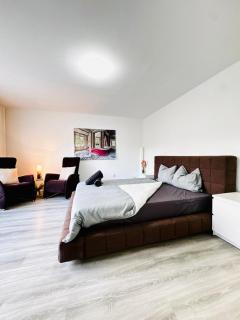 Cozy 2BR Apt & LR with Balcony Near Museum Gugging - 1