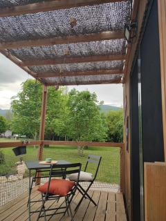 Tiny House nature & détente, Vercors, terrasse, vue montagne - 5
