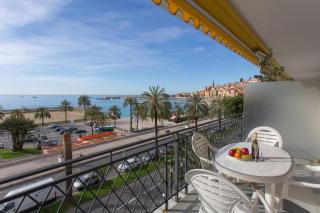 45SM - Studio climatisé face mer avec terrasse - 4