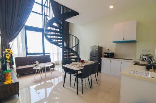 Malacca City Center Family Suite - The Apple Duplex Near Jonker - 8