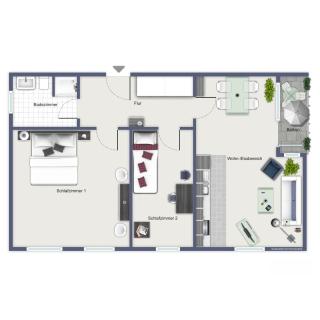 Apartmenthaus Bull Wohnung 4 - 1