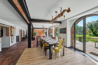 chateau fourclins domaine privatif 8 personnes parc et bassin naturel proche de toulouse - 7