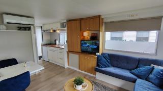 Stacaravan op 5 Sterren Vakantiepark De Kuilart Friesland aan het Meer met Zwembad 5P 237 - 6