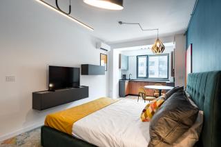 Vibrant Color Pop Studio Ivory Residence - Bucarest - 3