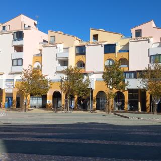 T2 cabine Port-Leucate 4 personnes balcon climatisation parking - 8