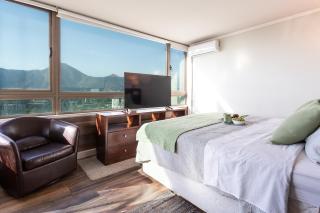 Depto Premium a pasos del Parque Arauco con aire acondicionado y piscina - 1