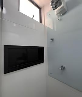 Flat 1 quarto completo para sua familia - 0