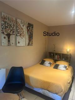 Chambre ou Studio dans Maison avec piscine - 7