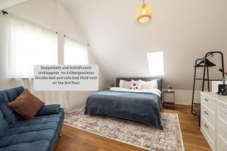 Design Maisonette Wohnung am Rhein Loggia Garage 1000Mbits - 9