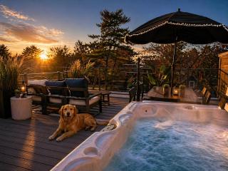 Private Hot Tub The Roost 16 Patio 2BR Downtown - 0