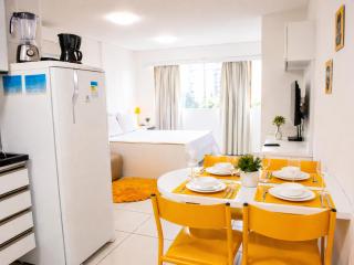 Beach Class Boa Viagem- Studio Flat A -Piscina-Academia-Sauna - 7