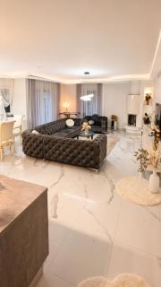 Exklusives 115 m Designer Apartment Kamin Spa-Bad Balkon Lounge Fürth - Fürth - 6