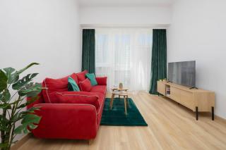 City Apartment with Two Bedrooms Near the Metro in Warsaw by Noclegi Renters - 6
