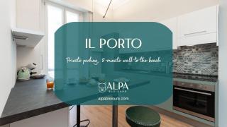 "Il Porto" 8m a piedi dal mare con parcheggio privato - 0
