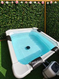 LE PETIT SÉSAME appartement 70m2 avec terrasse et jacuzzi cosy idéal groupe, capacité 6 personnes , 2 chambres,canapé lit, proche Stade De France, Wifi Parking privé très bon rapport qualité prix - 8