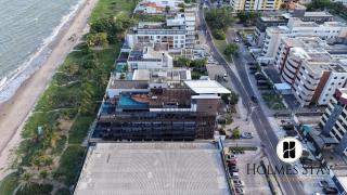 Flat beira-mar pé na areia com varanda - 5