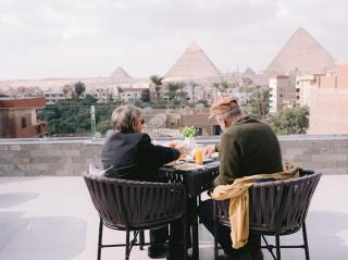 Toya pyramids view - 2