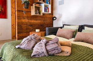 Design-Dachwohnung mit Badewanne & Bergblick in Saas-Grund - 5
