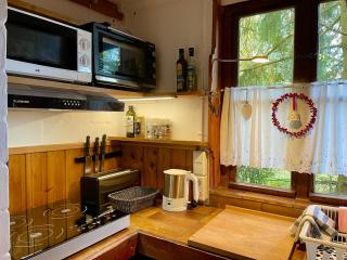 Sommerhaus mit Hangterrasse, Außenkamin und Sauna - 1