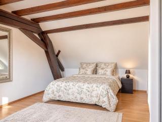 Résidence 90 m2 lumineuse - cour intérieure alsacienne, balcon & parking - 8