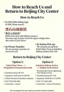 Black Stone Hilltop Great Wall Lodge - 6