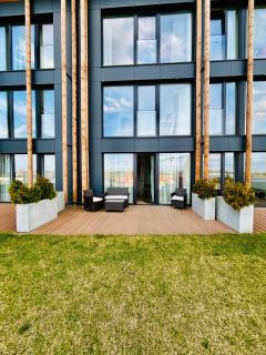 Pratum Pink&Blue Mikołajki - Apartament 2 Glamour z widokiem na jezioro - 7