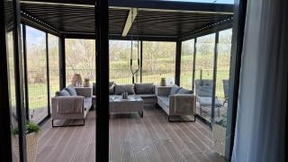 P R A T U M Plus - zadaszona przeszklona pergola w ogrodzie - 4