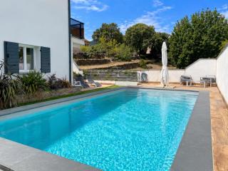 Bastia villa individuelle piscine privée et toboggan vue dégagée proche mer et centre - 8