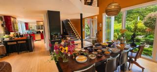 Modern Glass House with Firepit, Views & Private Retreat - 4