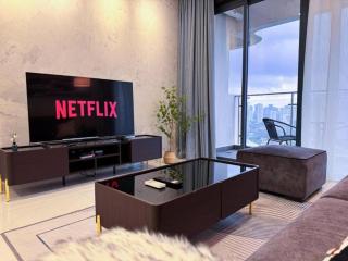 Unblocked Sea & City Views FOC Netflix Access and Youtube Premium 3Beds3Bath 6-11pax - 6